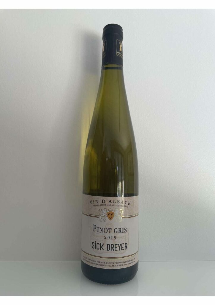 Alsace Pinot Gris 2019 Domaine Sick Dreyer